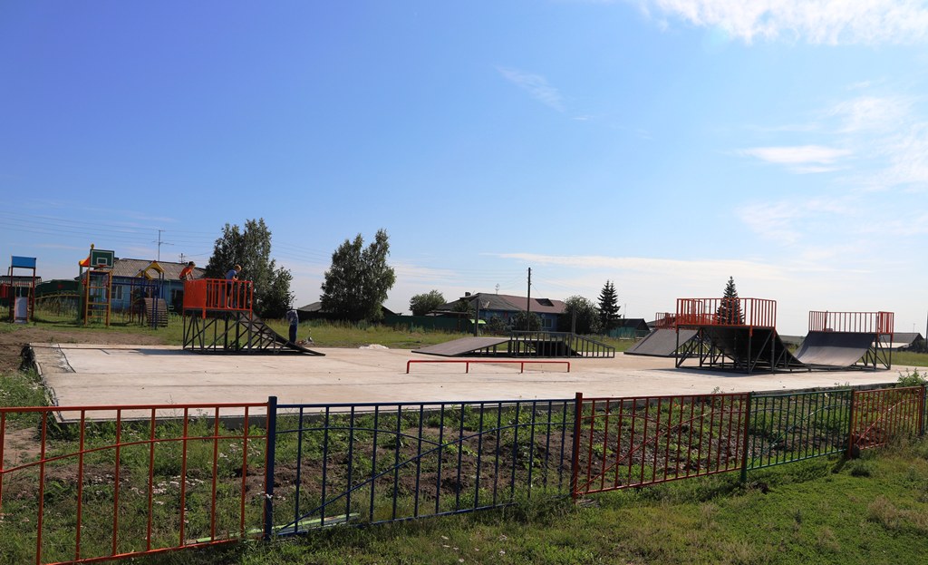 Современный скейт парк появился в деревне Култук