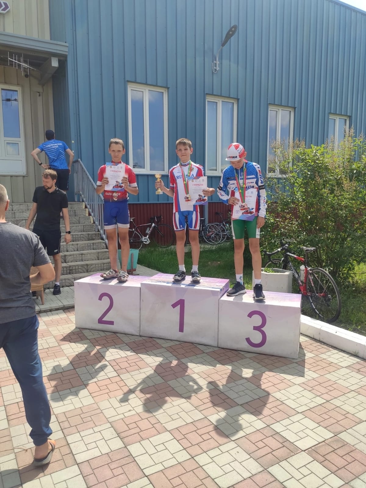 Сумкин Никита победитель в многодневной вело гонке
